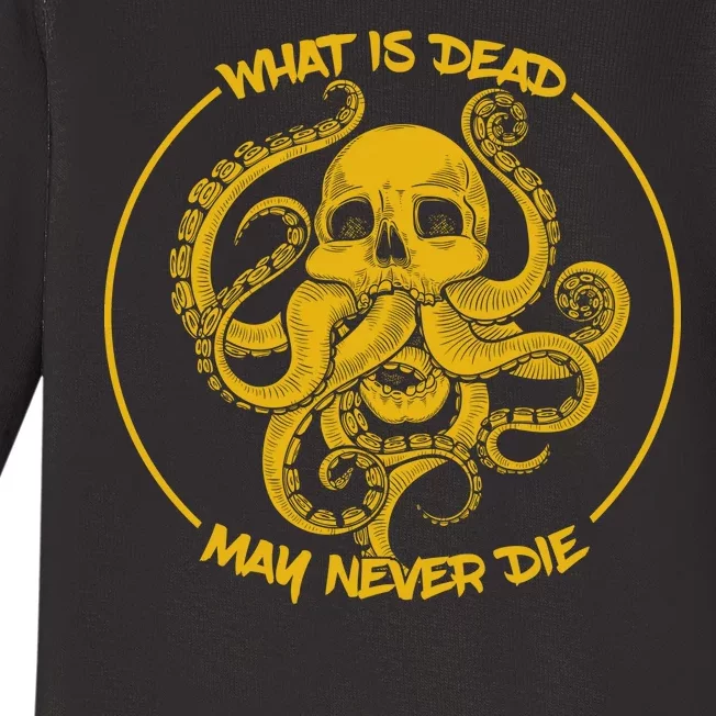 What Is Dead May Never Die Baby Long Sleeve Bodysuit