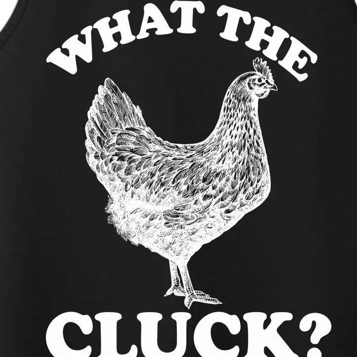 What the Cluck? Funny Chicken Performance Tank