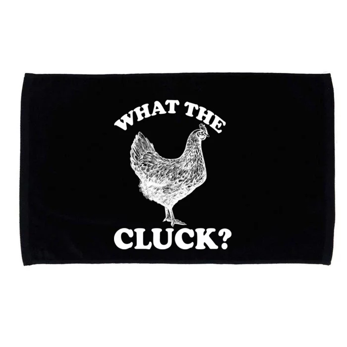 What the Cluck? Funny Chicken Microfiber Hand Towel