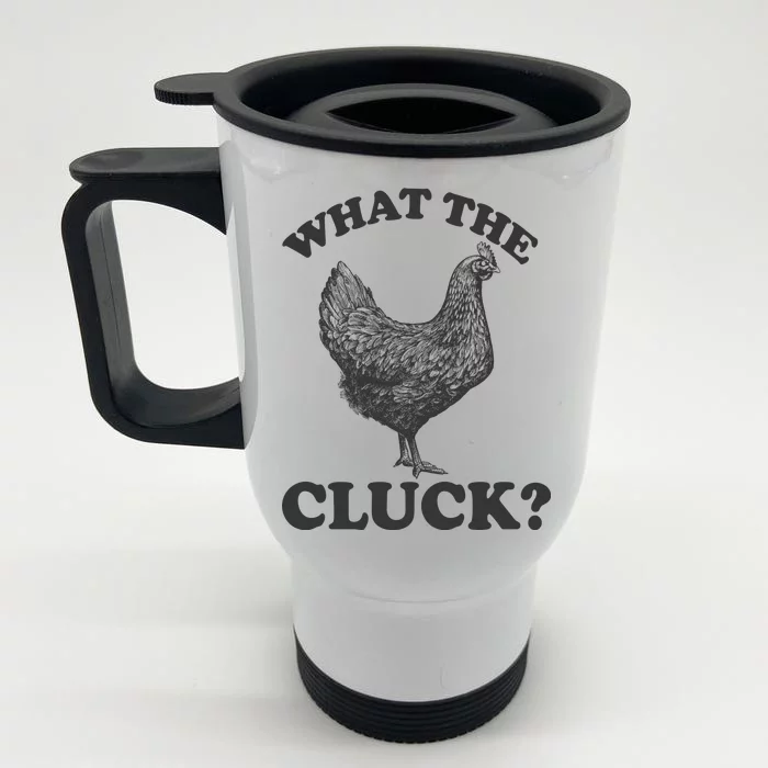 Funny Rooster water tumbler, Chicken coffee thermos