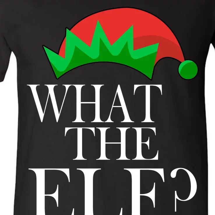 What The Elf Funny Family Matching Christmas V-Neck T-Shirt