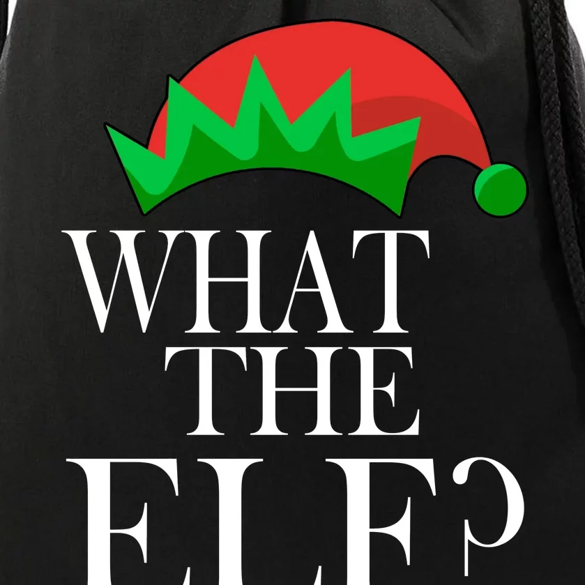 What The Elf Funny Family Matching Christmas Drawstring Bag