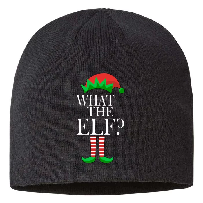 What The Elf Funny Family Matching Christmas 8 1/2in Sustainable Knit Beanie