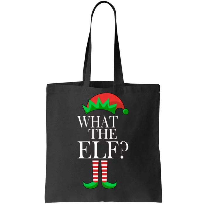 What The Elf Funny Family Matching Christmas Tote Bag