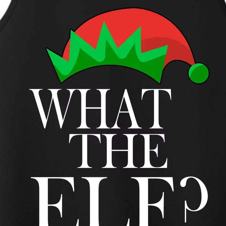 What The Elf Funny Family Matching Christmas Performance Tank