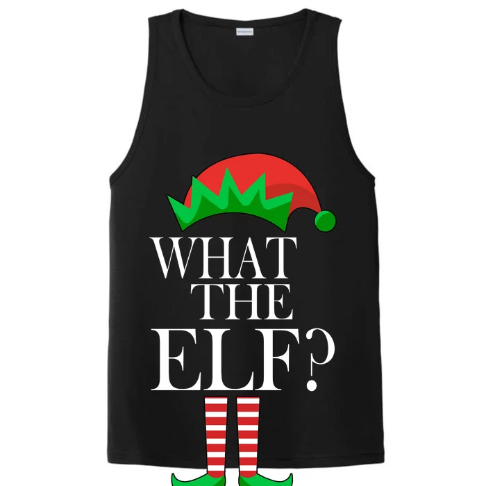 What The Elf Funny Family Matching Christmas Performance Tank