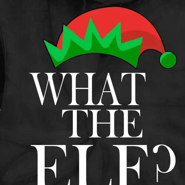 What The Elf Funny Family Matching Christmas Tie Dye Hoodie