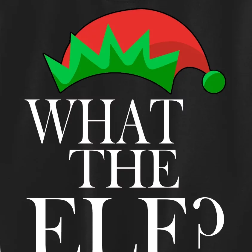 What The Elf Funny Family Matching Christmas Kids Sweatshirt