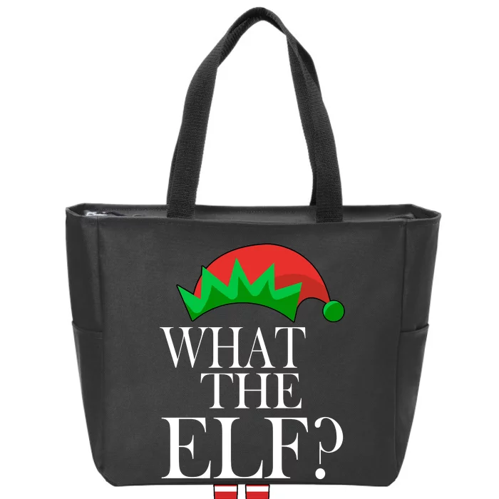 What The Elf Funny Family Matching Christmas Zip Tote Bag