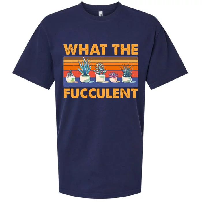 What The Fucculent Succulent Sueded Cloud Jersey T-Shirt