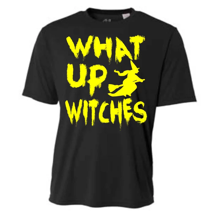 What Up Witches Cooling Performance Crew T-Shirt