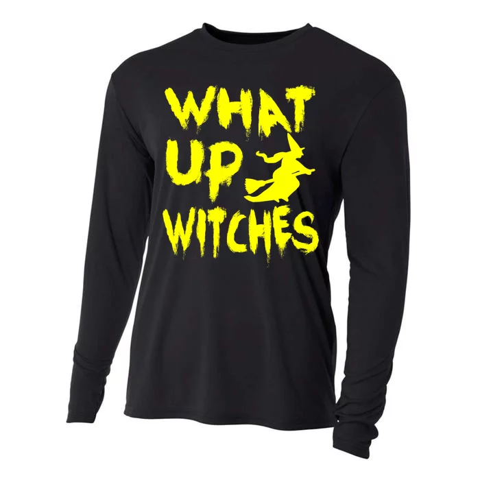 What Up Witches Cooling Performance Long Sleeve Crew