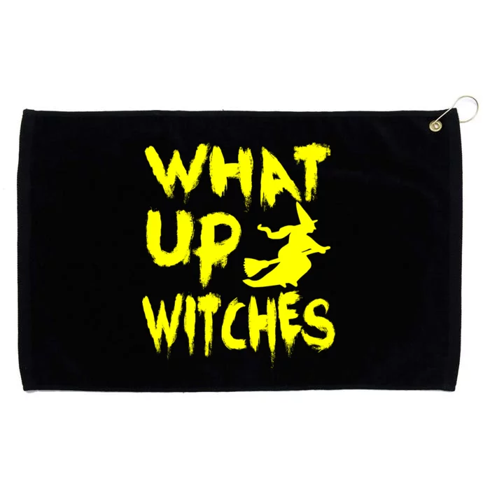 What Up Witches Grommeted Golf Towel