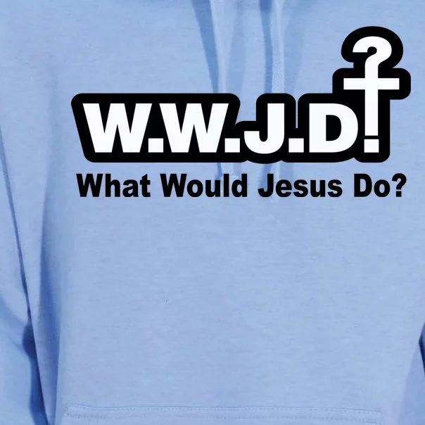 What Would Jesus Do WWJD? Unisex Surf Hoodie