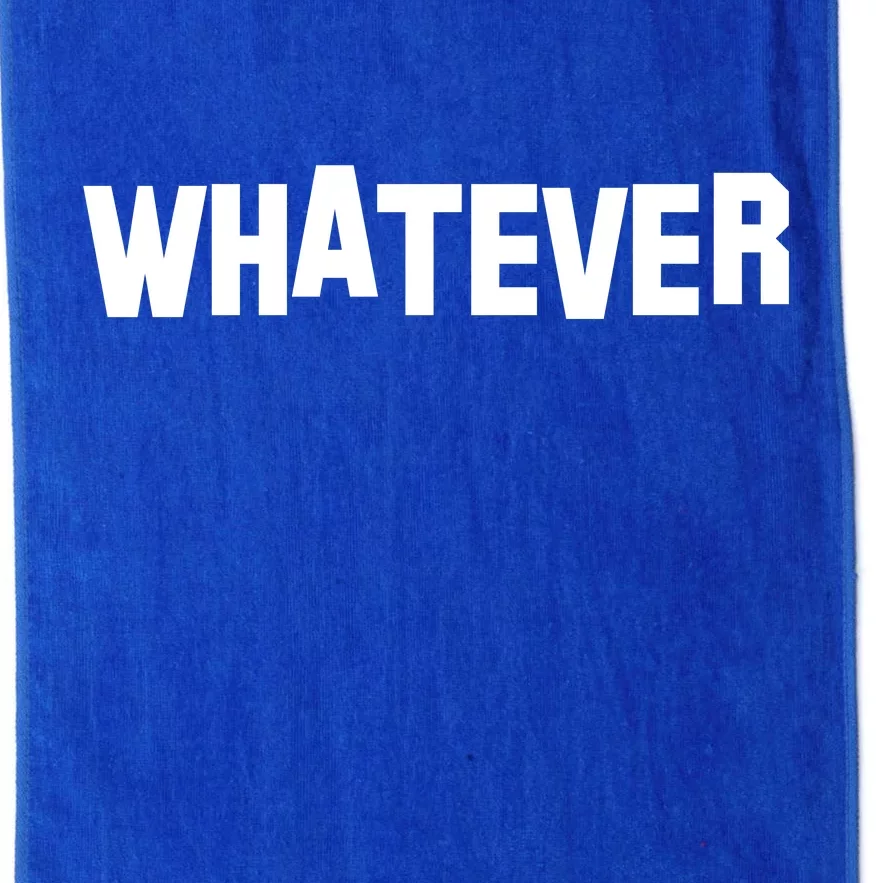 Whatever Platinum Collection Golf Towel