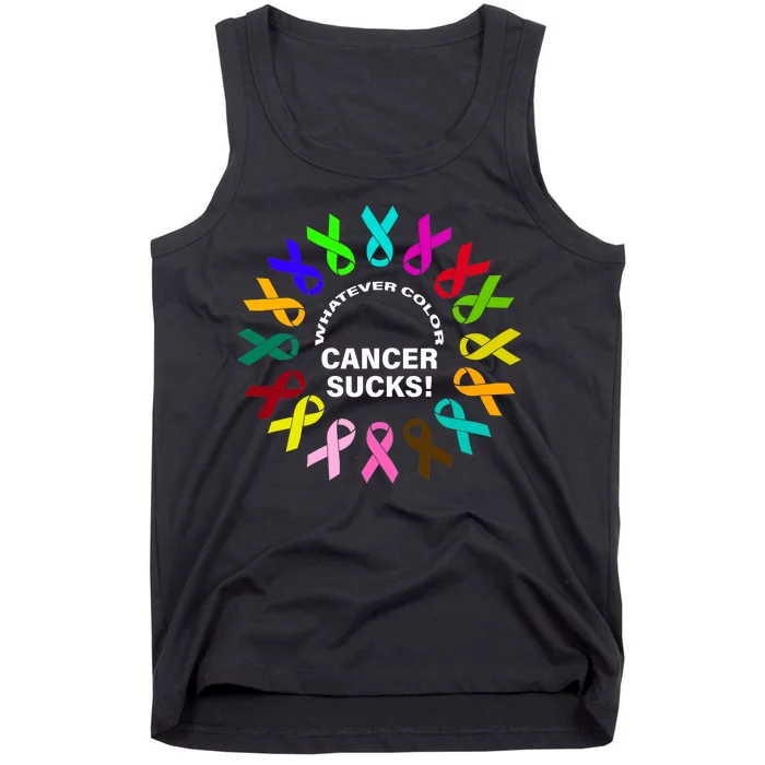 Whatever Color Cancer Sucks! Tank Top