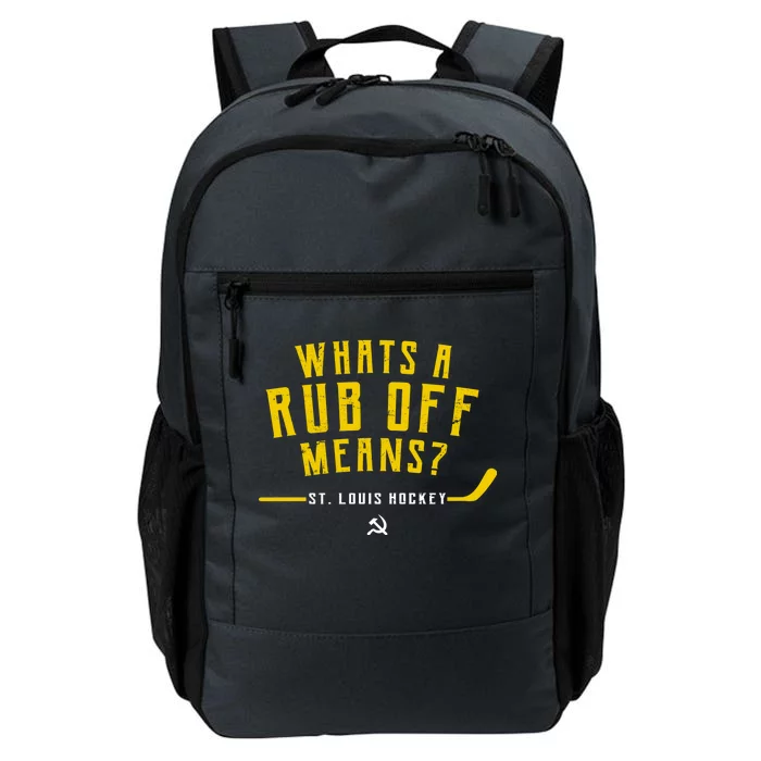 What's a Rub Off Means? Daily Commute Backpack