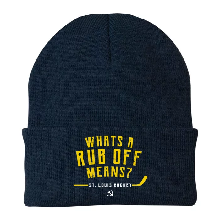 What's a Rub Off Means? Knit Cap Winter Beanie