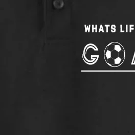 What's Life Without Goals Soccer Dry Zone Grid Performance Polo