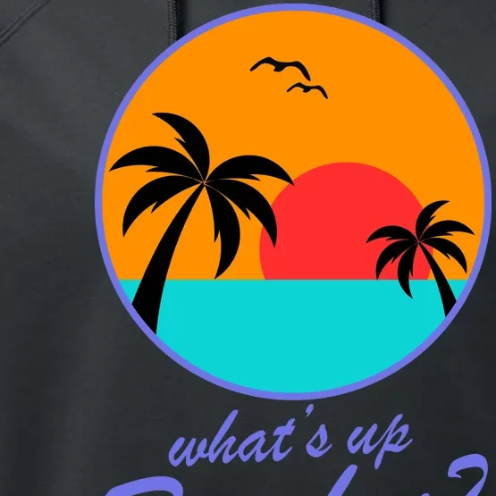 What's Up Beaches? Performance Fleece Hoodie