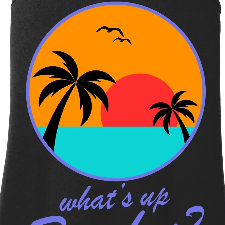 What's Up Beaches? Ladies Essential Tank