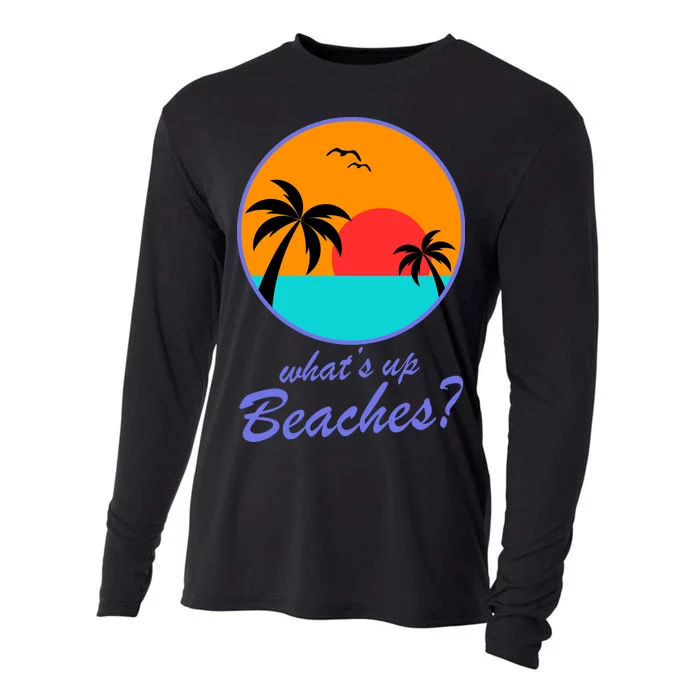 What's Up Beaches? Cooling Performance Long Sleeve Crew