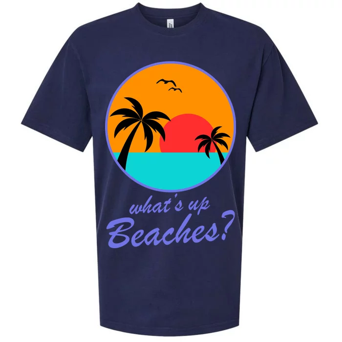 What's Up Beaches? Sueded Cloud Jersey T-Shirt