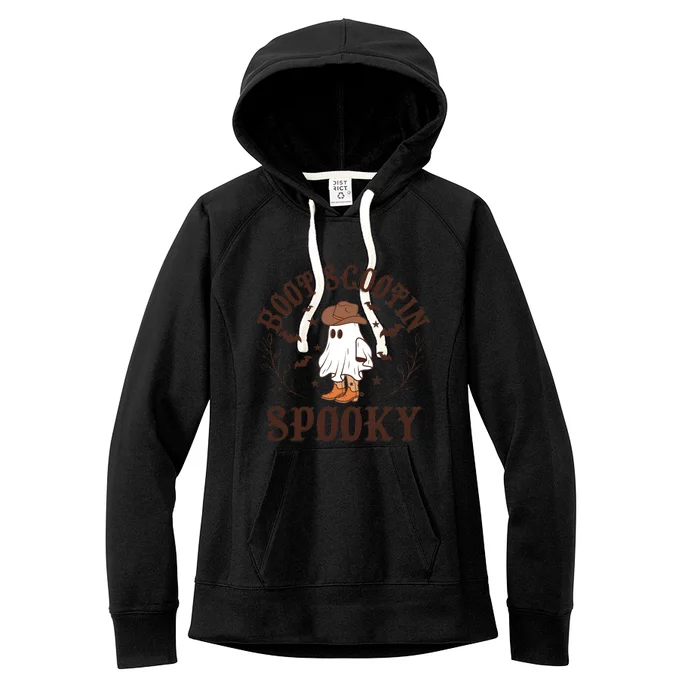 Western Halloween Boot Scoot Spooky Women's Fleece Hoodie