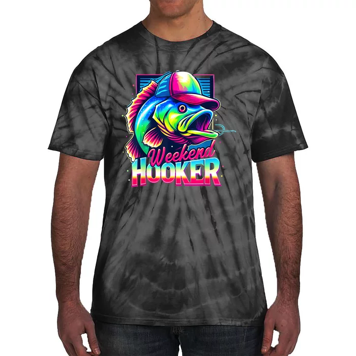 Weekend Hooker Colorful Fishing Tie-Dye T-Shirt