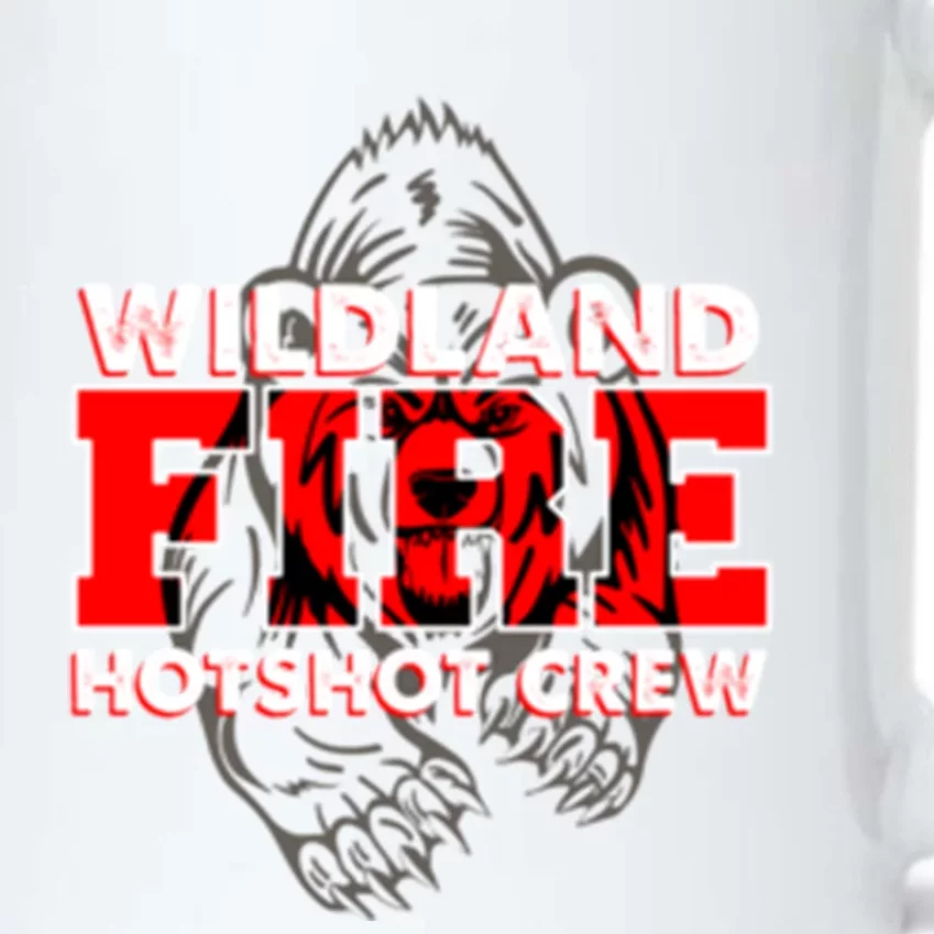 Wildland Hotshot Crew Fire Rescue Departt Fire Uniform Gift Black Color Changing Mug