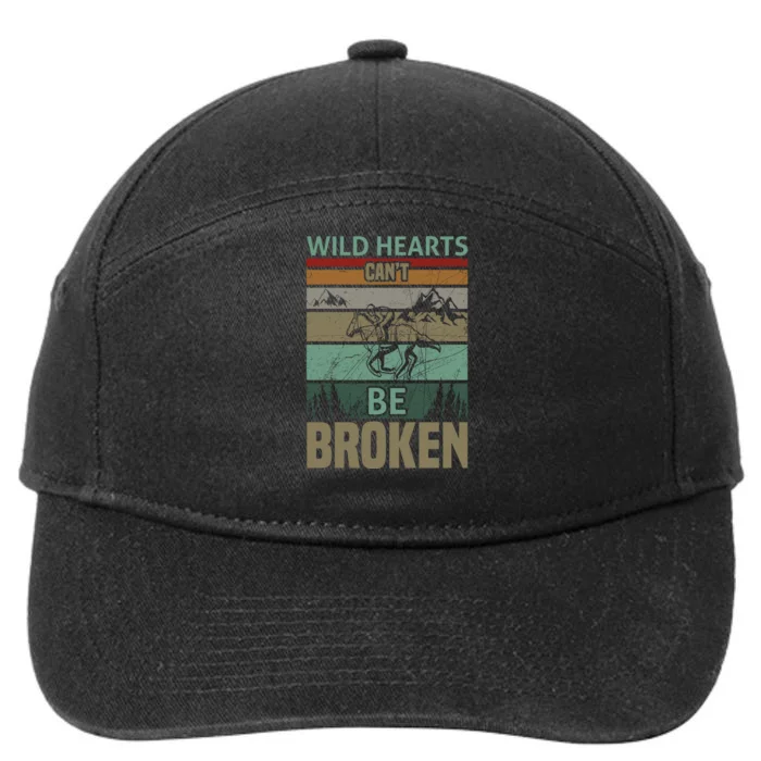 Wild Hearts Can't Be Broken 7-Panel Snapback Hat