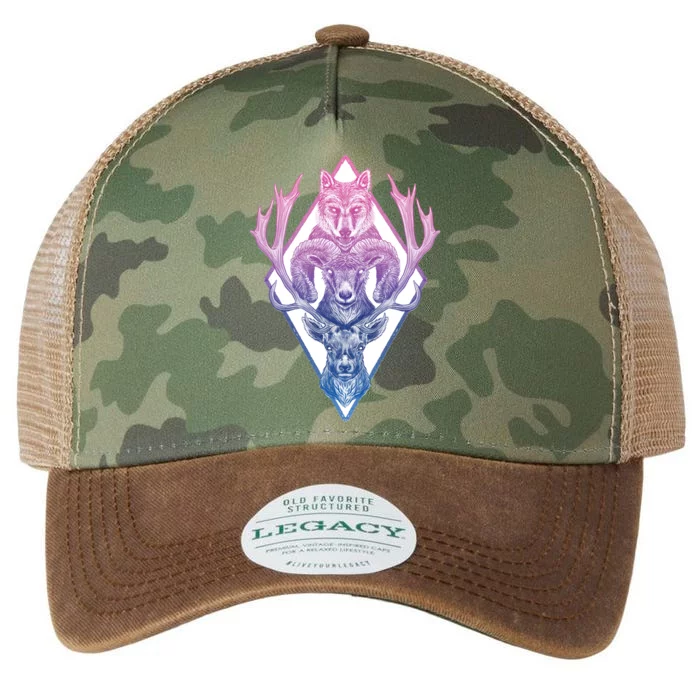 Wolfram Hart (Color) Legacy Tie Dye Trucker Hat