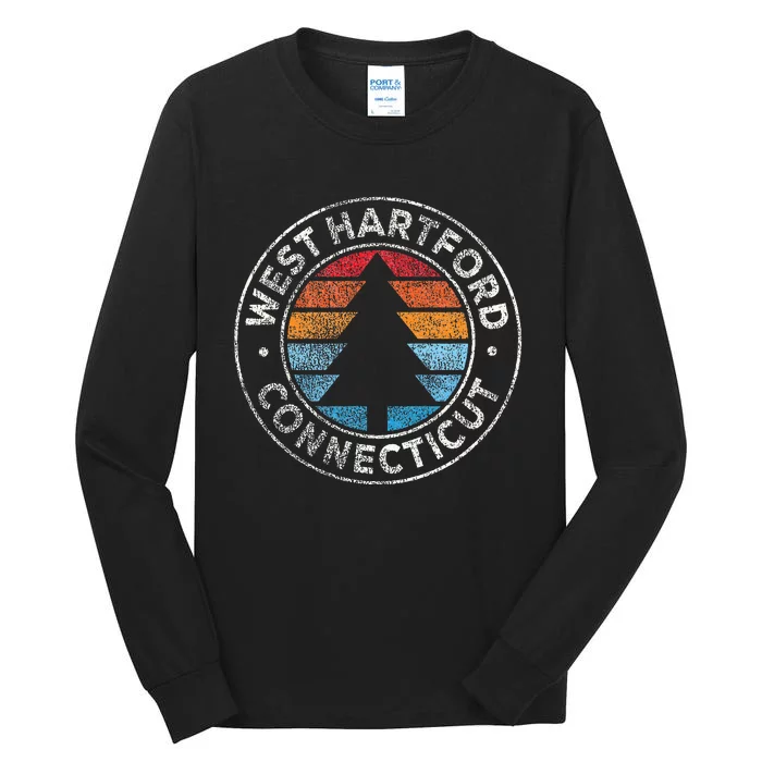 West Hartford Connecticut Ct Vintage Tall Long Sleeve T-Shirt