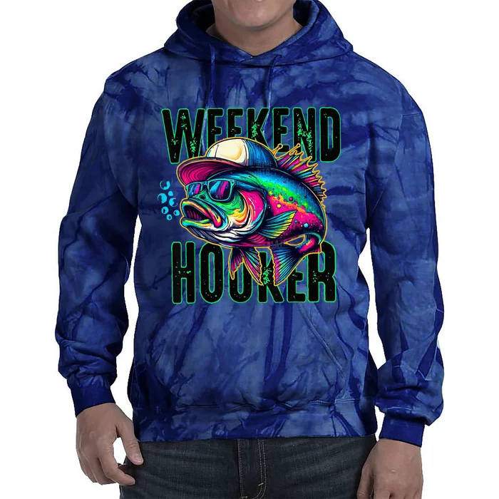 Weekend Hooker Colorful Fishing Tie Dye Hoodie