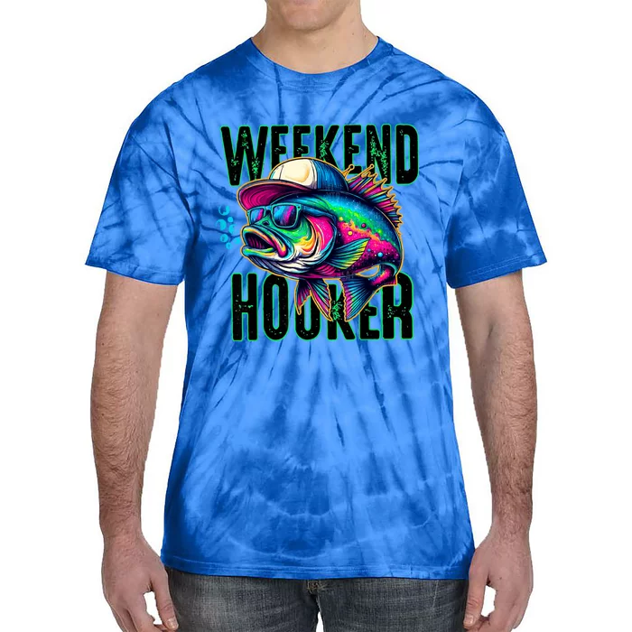 Weekend Hooker Colorful Fishing Tie-Dye T-Shirt