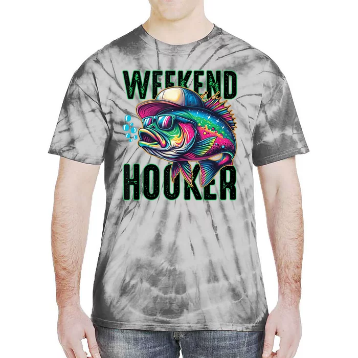 Weekend Hooker Colorful Fishing Tie-Dye T-Shirt