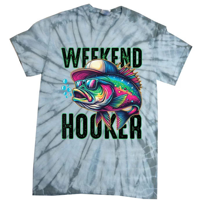 Weekend Hooker Colorful Fishing Tie-Dye T-Shirt