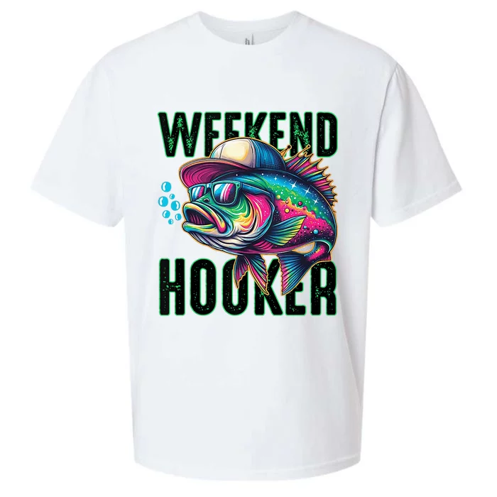 Weekend Hooker Colorful Fishing Sueded Cloud Jersey T-Shirt