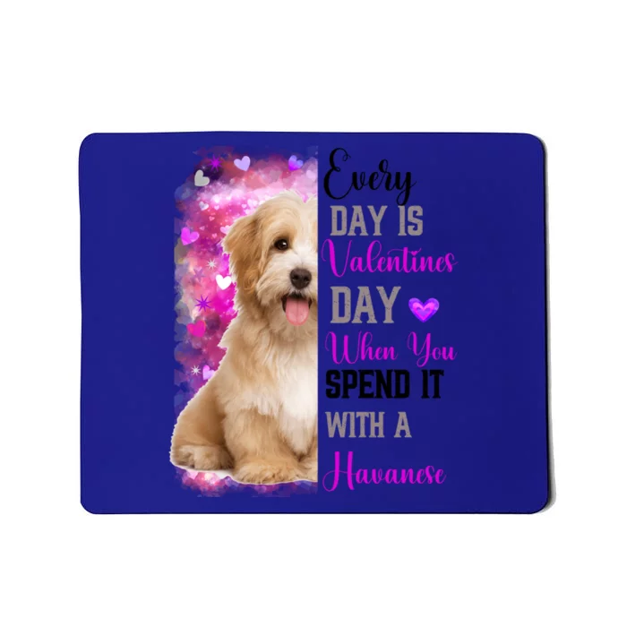 Wo Havanese Dog Valentines Day Mom Dogs Mother Gift Mousepad