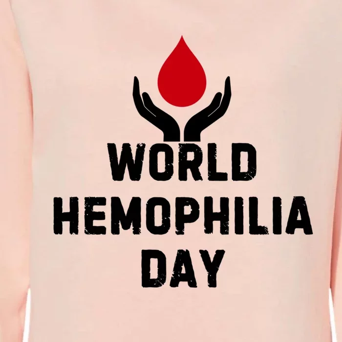 World Hemophilia Day 2024 Gift Womens California Wash Sweatshirt