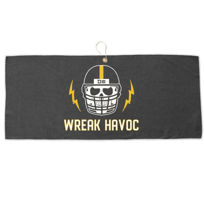 Wreak Havoc Defense Large Microfiber Waffle Golf Towel