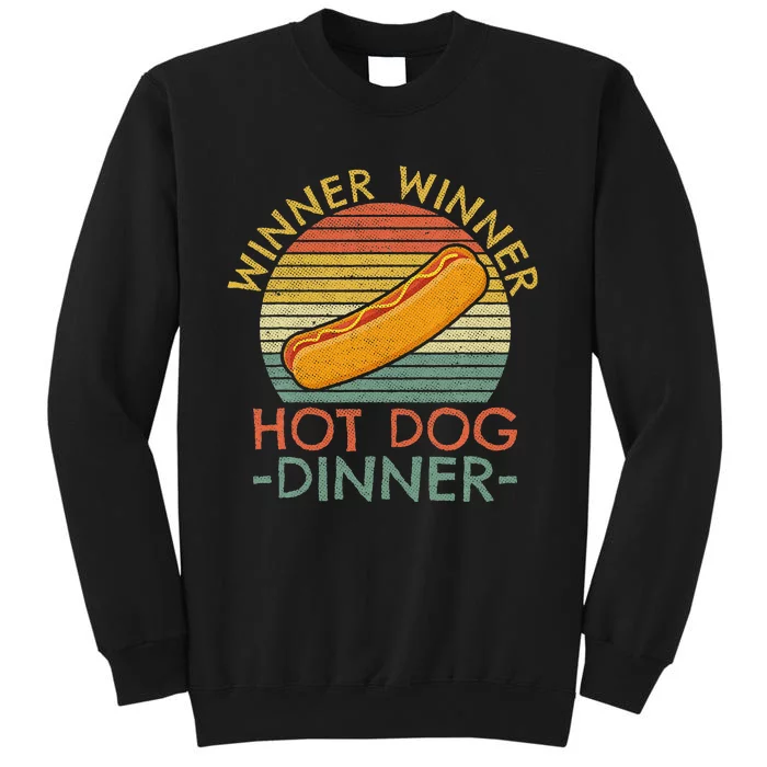 Wiener Hot Dog Design For A Hotdog Eating Contest Winner Tall Sweatshirt