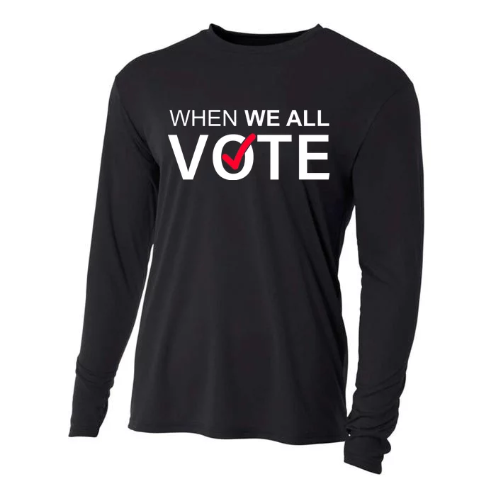 When We All Vote Midterms Cooling Performance Long Sleeve Crew