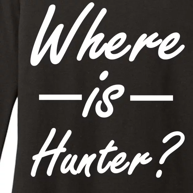 Where Is Hunter Womens CVC Long Sleeve Shirt