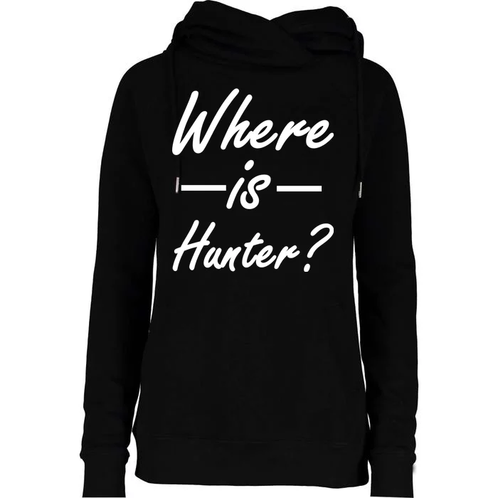 Where Is Hunter Womens Funnel Neck Pullover Hood