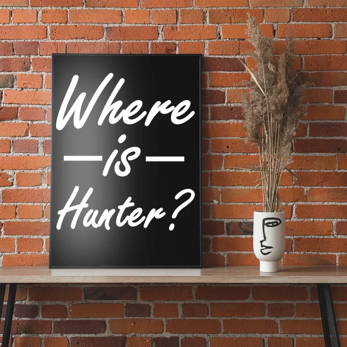 Where Is Hunter Poster