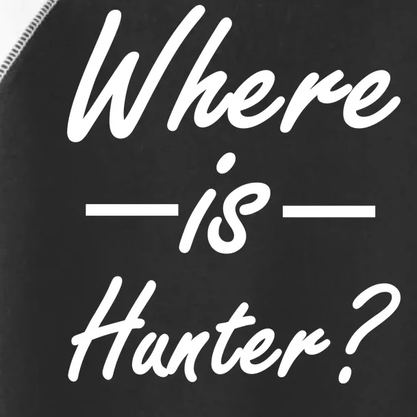 Where Is Hunter Toddler Fine Jersey T-Shirt