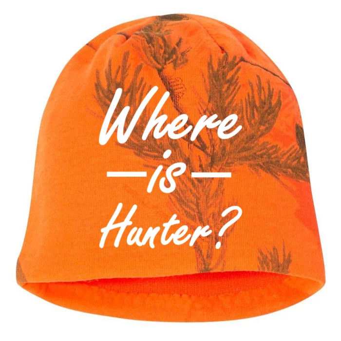 Where Is Hunter Kati - Camo Knit Beanie