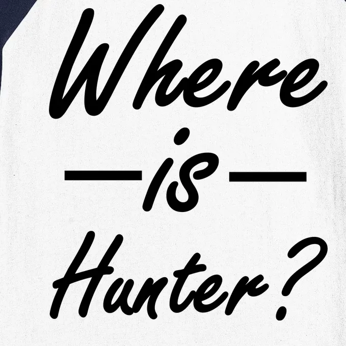 Where Is Hunter Baseball Sleeve Shirt