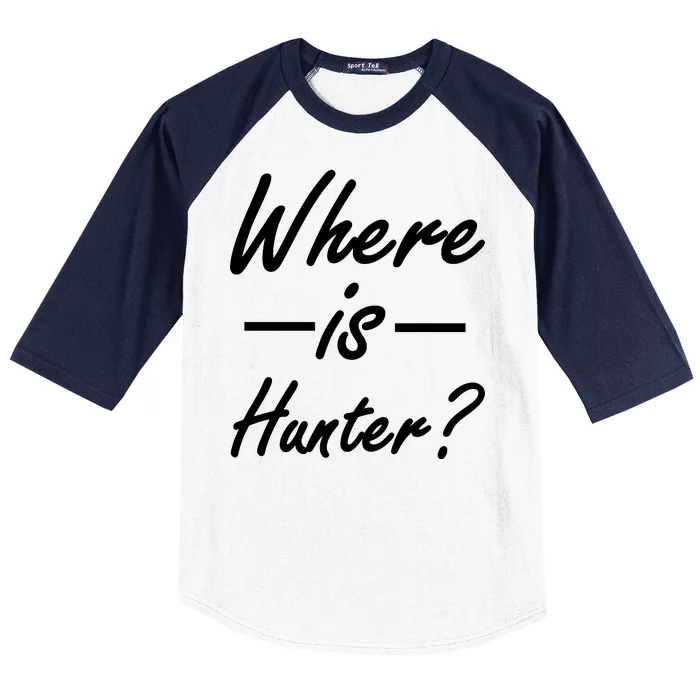 Where Is Hunter Baseball Sleeve Shirt